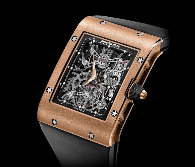 Replica Richard Mille RM 017 Extra Flat Tourbillon Red Gold Watch Replica Richard Mille RM 017 Extra Flat Tourbillon Red Gold Watch